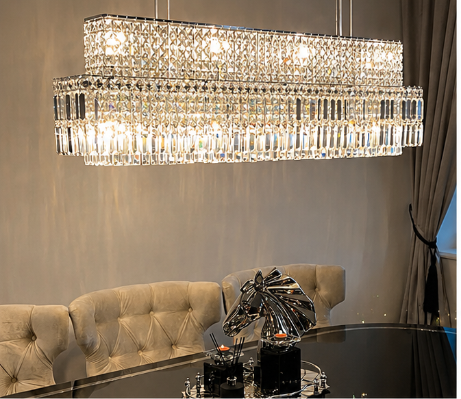 ABRUZZI RECTANGULAR CHANDELIER