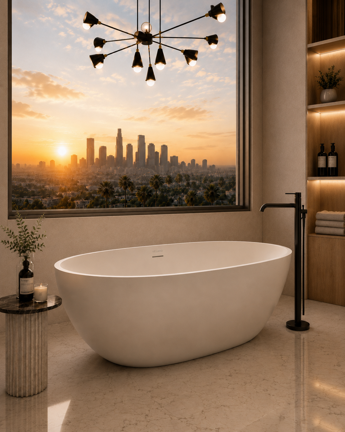 VELARO SERENIS FREESTANDING BATHTUB