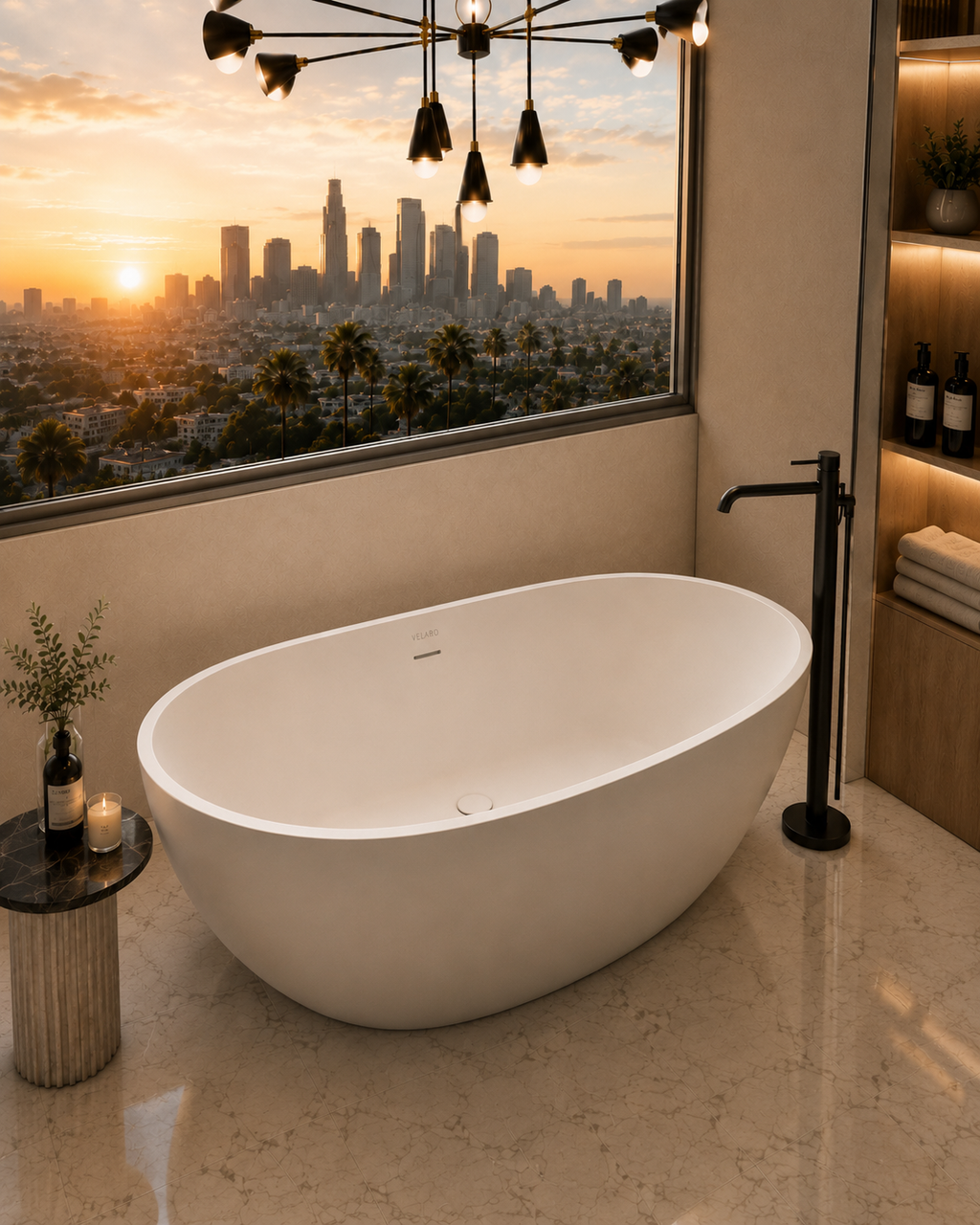 VELARO SERENIS FREESTANDING BATHTUB