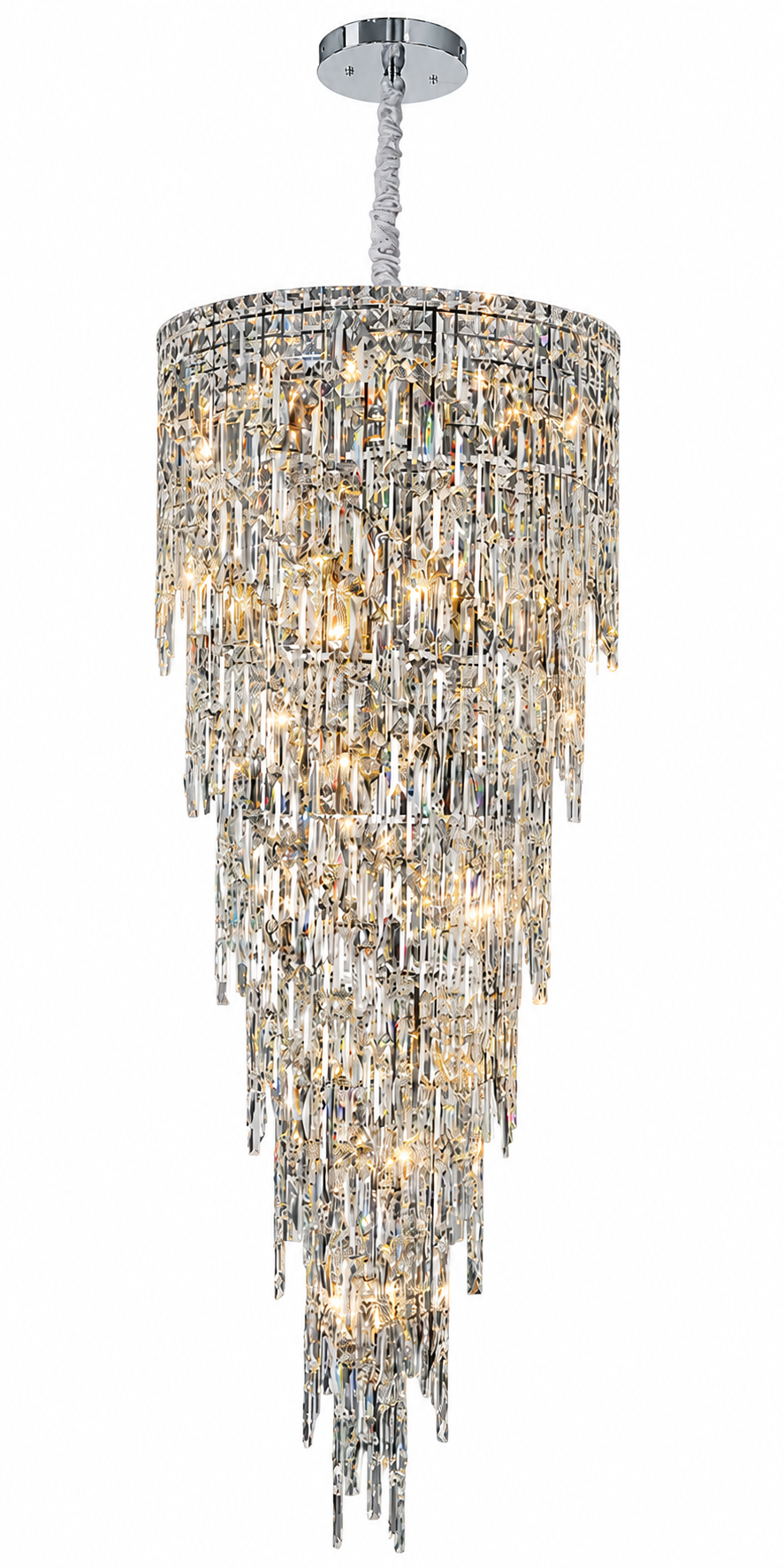 ABRUZZI SPIRAL STAIRCASE CHANDELIER