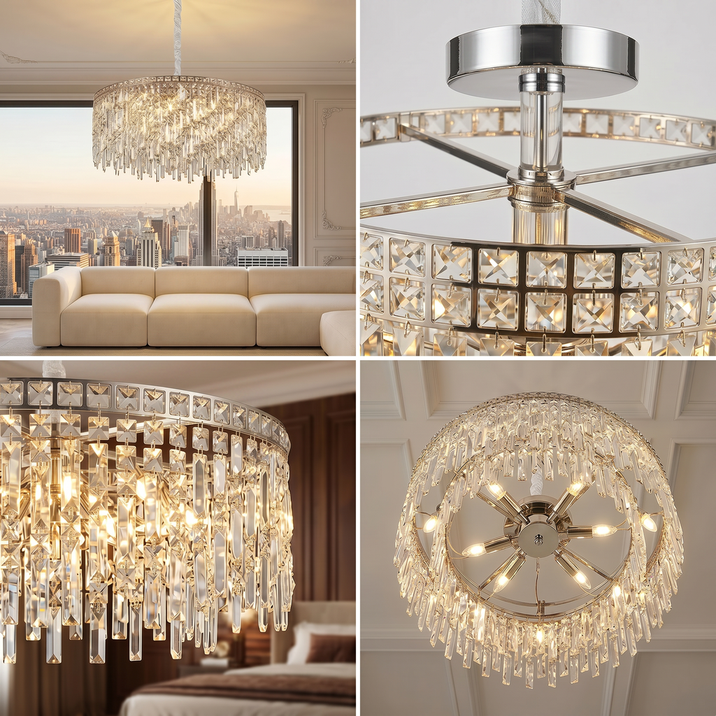 ABRUZZI CICULAR CHANDELIER