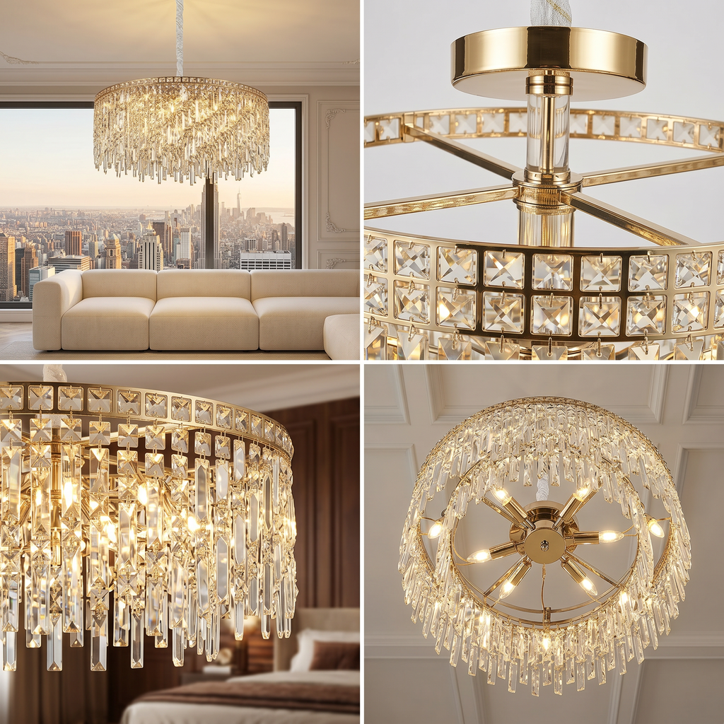 ABRUZZI CICULAR CHANDELIER